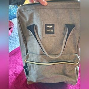 Gray Backpack for Men